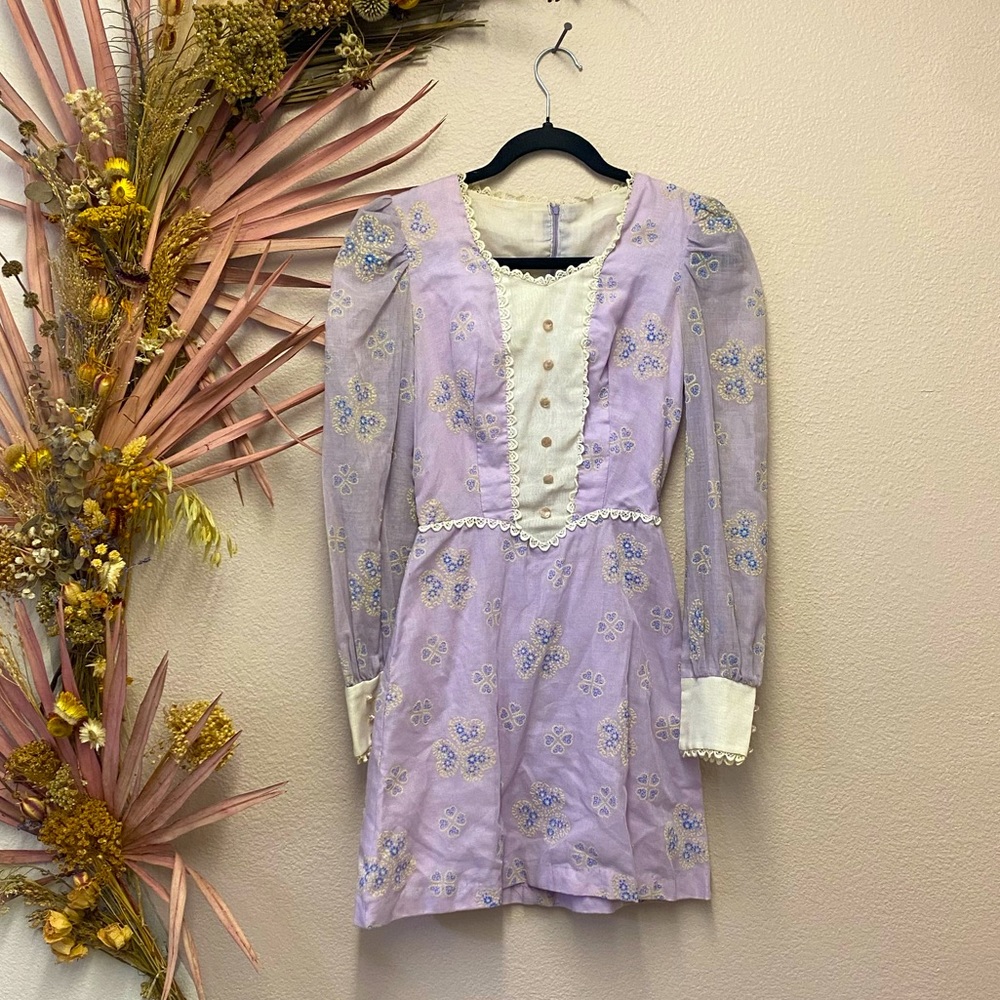 Vintage 1960s mini dress